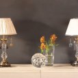 Copenlamp, luxury table lamp from Spain, buy classic table lamp in Spain, bronze and crystal table lamp